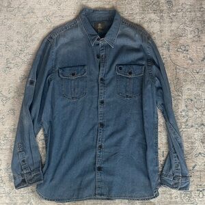 Timberland Blue Denim Shirt